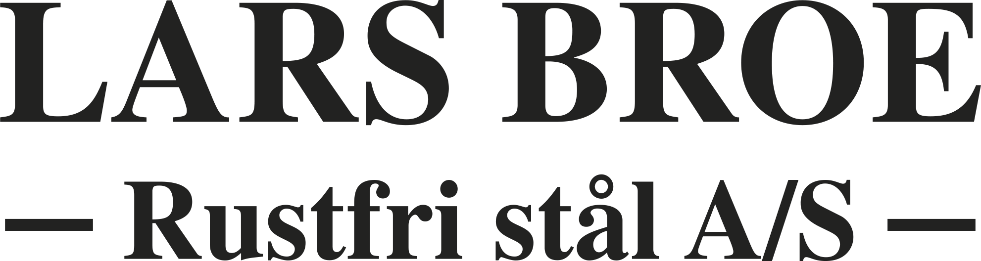 logo - Lars Broe Rustfri stål A/S